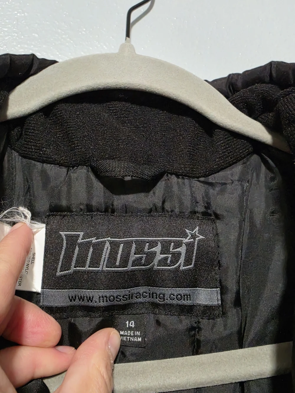 MOSSI Snow Jacket Girls Size 14 Pink Black Winter Coat Ski Youth Snowboard